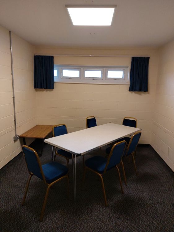 Small meeting room at Flax Bourton Hub.